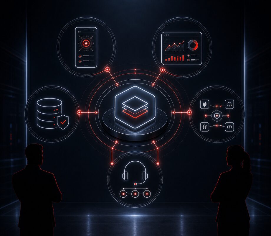 Ecosistemul Syntlex: aplicații mobile, panouri de control, baze de date, API și suport tehnic