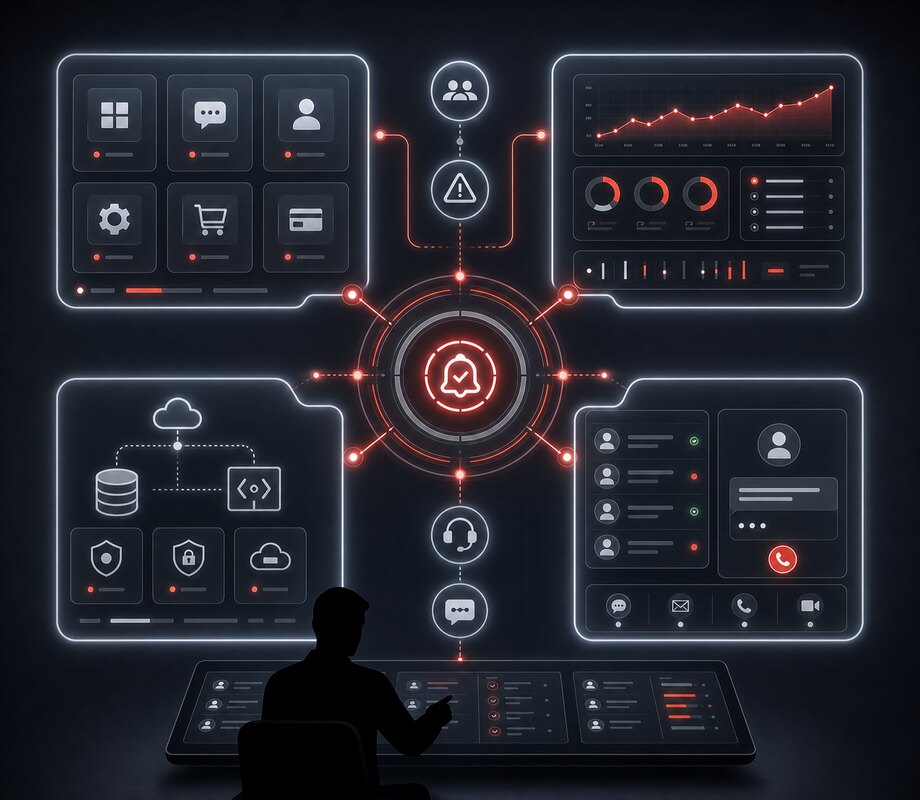 Ecosistemul Syntlex: aplicații mobile, panouri de control, baze de date, API și suport tehnic